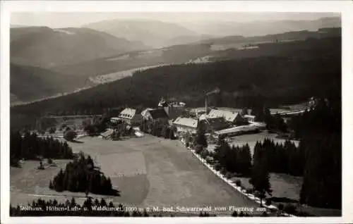 Ak Rothaus Grafenhausen im Schwarzwald, Fliegeraufnahme