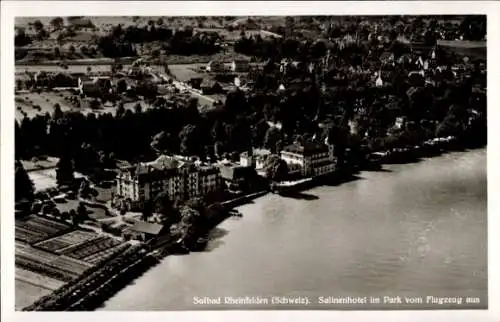 Ak Rheinfelden in Baden, Fliegeraufnahme