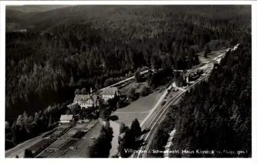 Ak Villingen Schwenningen im Schwarzwald, Fliegeraufnahme