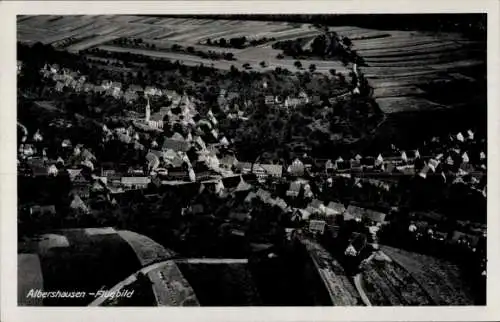 Ak Albershausen in Württemberg, Fliegeraufnahme