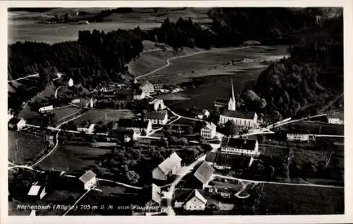 Ak Röthenbach im Allgäu, Fliegeraufnahme