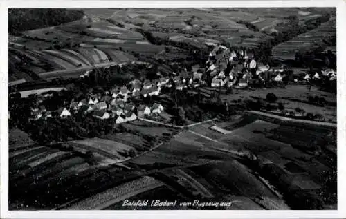 Ak Balzfeld Dielheim in Baden Württemberg, Fliegeraufnahme