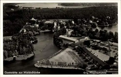 Ak Nedlitz Potsdam, Fliegeraufnahme