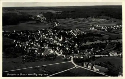 Ak Bolheim Herbrechtingen in Württemberg, Fliegeraufnahme