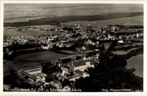 Ak Fürstenfeldbruck in Oberbayern, Fliegeraufnahme