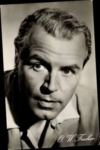 Ak Schauspieler O. W. Fischer, Portrait