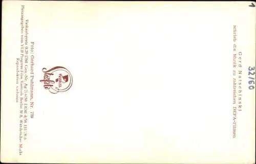 Ak Schauspieler Gerd Natschinski, Portrait