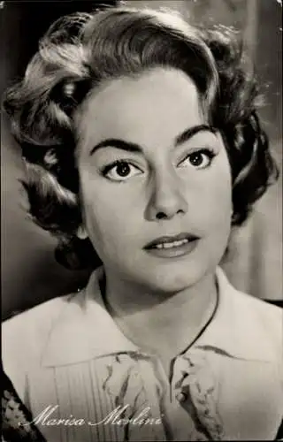 Ak Schauspielerin Marisa Merlini