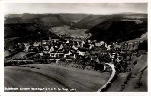 Ak Bubsheim in Württemberg, Fliegeraufnahme