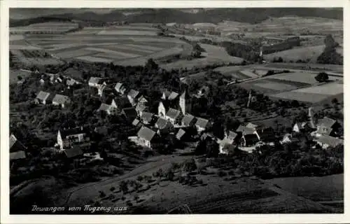 Ak Dewangen Aalen in Württemberg, Fliegeraufnahme