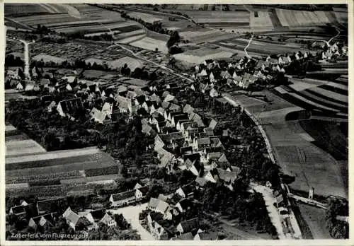 Ak Zaberfeld in Württemberg, Fliegeraufnahme