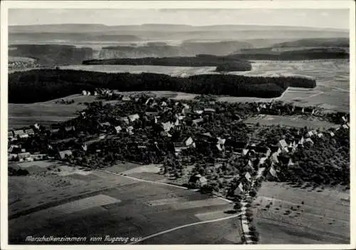 Ak Marschalkenzimmern Dornhan im Schwarzwald, Fliegeraufnahme