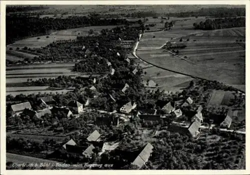 Ak Oberbruch Bühl in Baden Schwarzwald, Fliegeraufnahme