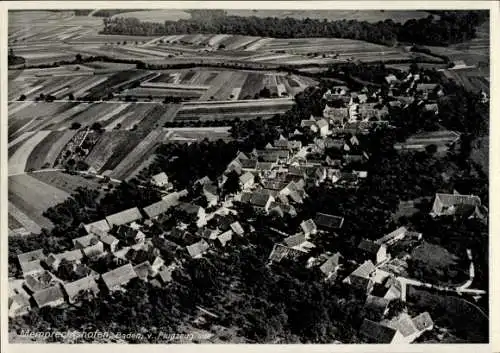 Ak Memprechtshofen Rheinau in Baden, Fliegeraufnahme