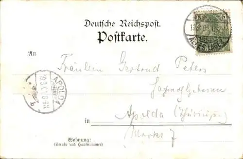 Ak Dennewitz Niedergörsdorf in Brandenburg, Denkmal