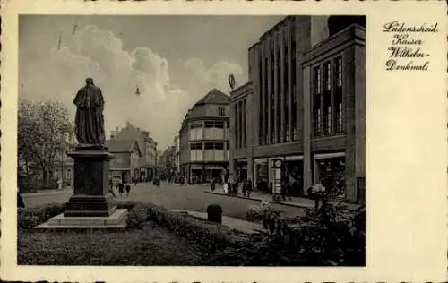 Ak Lüdenscheid im Märkischen Kreis, Kaiser Wilhelm Denkmal