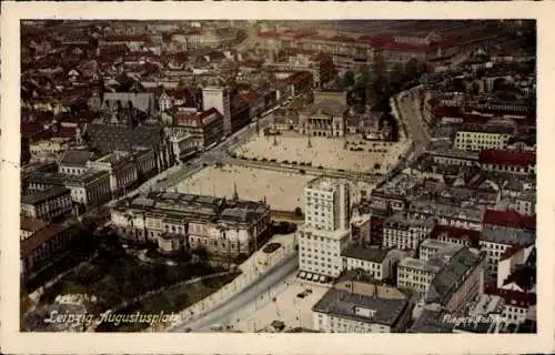 Ak Leipzig in Sachsen, Augustusplatz