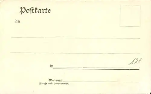 Ak Darmstadt in Hessen, Die Fleischwacht um 1800