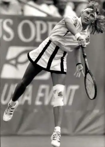 Foto Tennisspielerin Steffi Graf, im Spiel