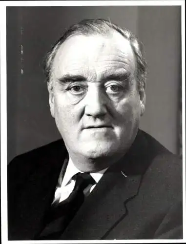 Foto William Whitelaw, Schattenkabinett, Britischer Vize-Premierminister, Portrait