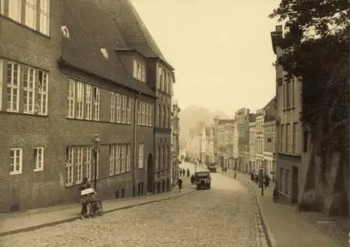 Foto Lübeck, Straßenpartie