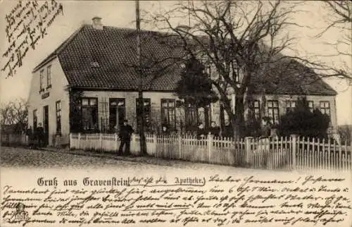 Ak Gråsten Gravenstein Dänemark, Apotheke