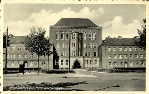 Ak Frankfurt an der Oder, Hindenburgschule