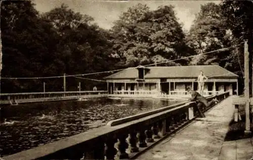 Ak Wien, Theresianische Akademie, Schwimmschule