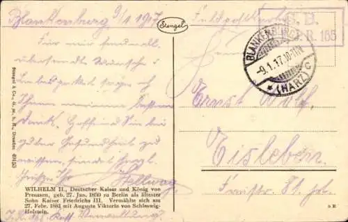 Künstler Ak Kaiser Wilhelm II. von Preußen, Portrait, Uniform, Orden