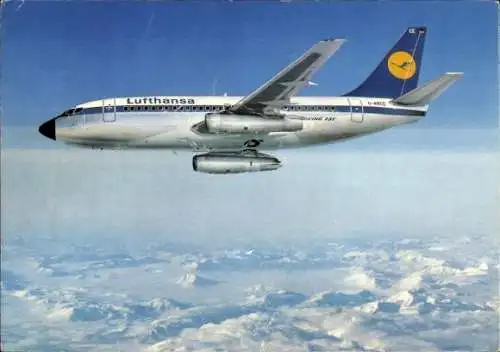 Ak Deutsches Passagierflugzeug, Lufthansa Boeing 737 City Jet D-ABCE