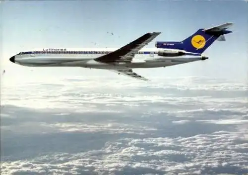 Ak Deutsches Passagierflugzeug, Lufthansa, Boeing B 727 Europa Jet