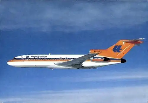 Ak Passagierflugzeug Boeing Jet 727 der Hapag Lloyd