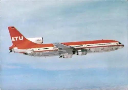 Ak Deutsches Passagierflugzeug, LTU, Lockheed L-1011 TriStar