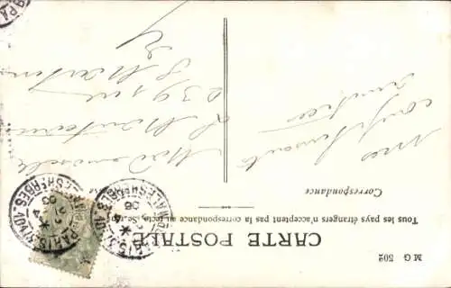 Ak Rauchendes Kind, Portrait, Pfeife