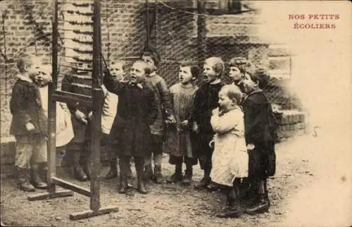 Ak Nos Petits Écoliers, Kinder lernen Rechnen, Abakus, Rechenschieber