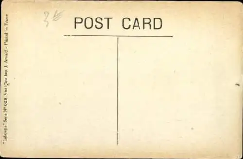 Künstler Ak Caught in the act, Kinder beim Küssen erwischt, Frau mit Peitsche