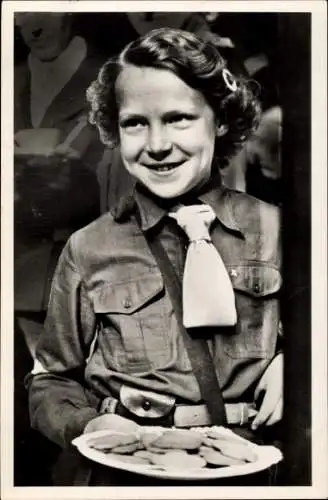 Ak Prinzessin Irene der Niederlande als Pfadfinderin 1949