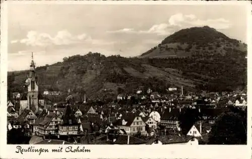 Ak Reutlingen in Württemberg, Achalm, Gesamtansicht