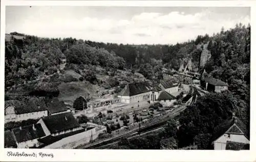 Ak Rübeland Oberharz am Brocken, Gesamtansicht