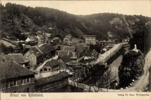 Ak Rübeland Oberharz am Brocken, Gesamtansicht