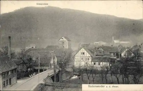 Ak Bodenwerder an der Weser, Königszinne