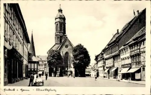 Ak Hann. Münden in Niedersachsen, Marktplatz