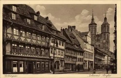 Ak Göttingen in Niedersachsen, Johannis-Straße