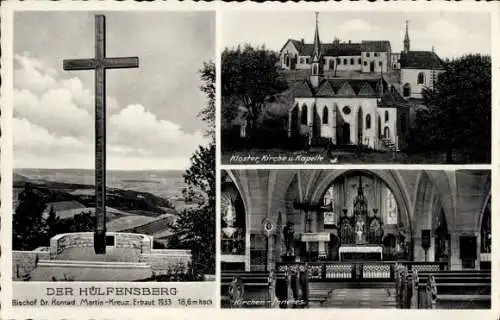 Ak Geismar Thüringen, Hülfensberg, Kloster, Kirche, Kapelle