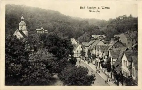 Ak Bad Sooden Allendorf in Hessen, Weinreihe, Westerburg