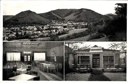 Ak Bad Lauterberg im Harz, Hotel Börse, Panorama