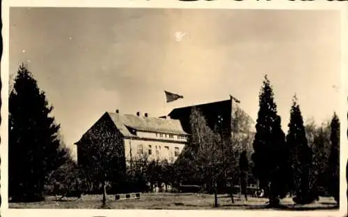 Ak Holzminden an der Weser, Landschulheim am Solling, Mittelhaus