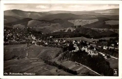 Ak Sankt Andreasberg Braunlage im Oberharz, Panorama