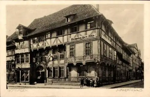 Ak Göttingen in Niedersachsen, Junkerhaus