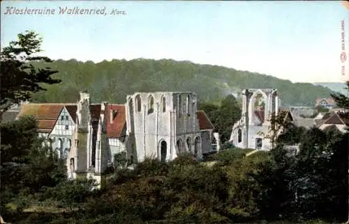 Ak Walkenried am Harz, Klosteruine